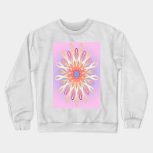 Flower Pinky Crewneck Sweatshirt